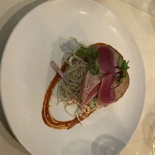 Tuna. Excellent, just excellent.