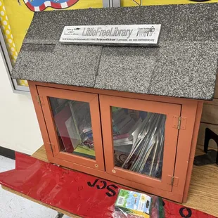 Free book library! How neat is that?