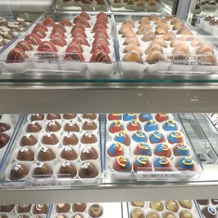 Truffles made right in our Sweet Street!  Come watch!