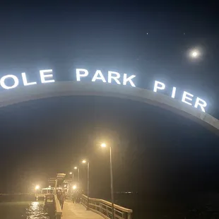 Cole park pier