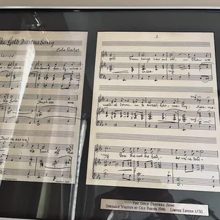 Sheet music