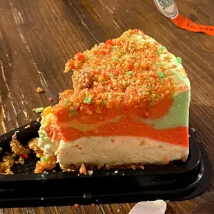 Sherbet cheesecake