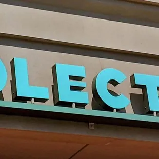 Look closely and you'll see the sparrows making a nest under the first "O"