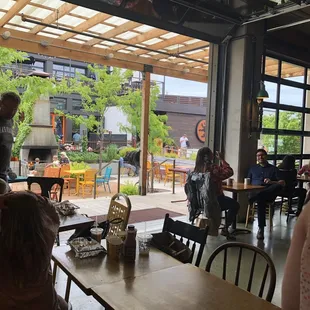 Indoor and outdoor space