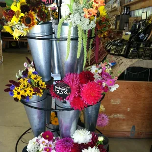 Port Orchard grown flower bouquets!