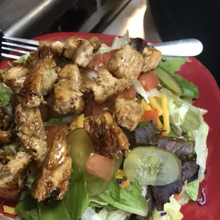 Grilled chicken salad