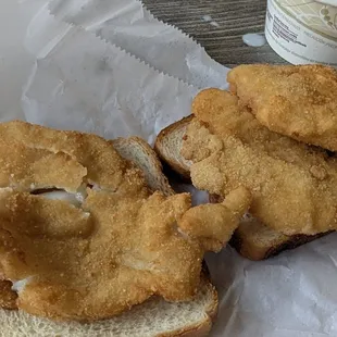 Fish sandwich