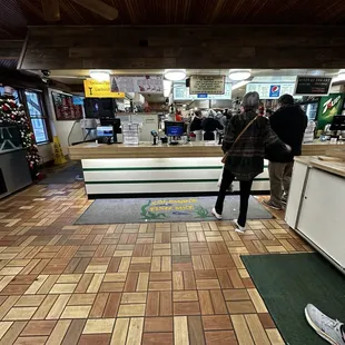 Coleman's Fish Market counter