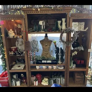 Our consignors cabinet. Mike &amp; Debbie&apos;s
