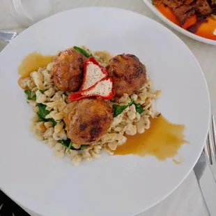 Duck &amp; Apricot Meatballs