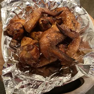 Smoked seasoned wings