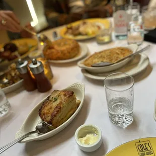 Chop House Hash Browns lobster mac n cheese au gratin Yukon Gold Potato and Gruyère Gratin