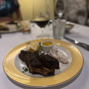 Black Angus Cowboy Beef Chop and Cold Water Maine Lobster Tail (surf and turf)