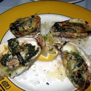 Oysters Rockefeller