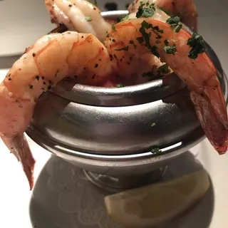 Grilled White Gulf Prawns