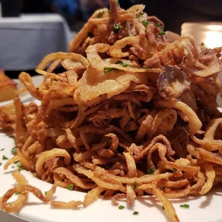 Shoestring Onion Rings