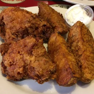 Broaster Chicken with HUGE Taters!