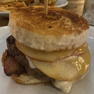 Apple Brie Burger