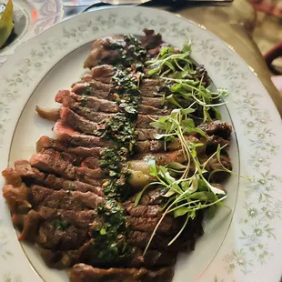 14 oz prime ribeye La familia
