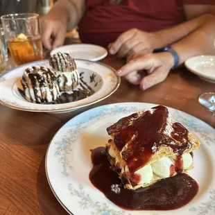 Mille Feuille and Choux au Craquelin