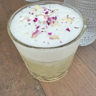 Tres leche milk punch