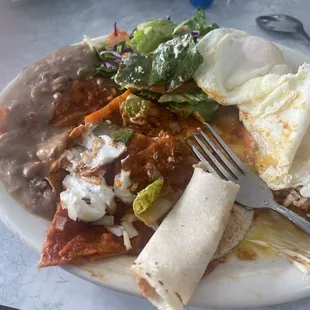 The best chilaquiles ever!!!