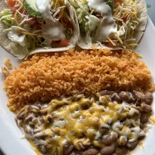 Chicken supreme tacos...