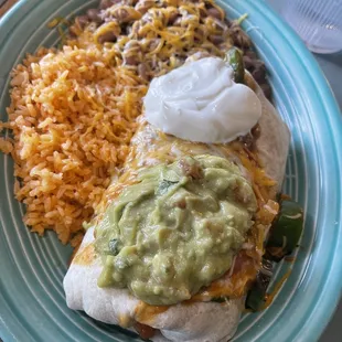 Asada Ranchero Burrito