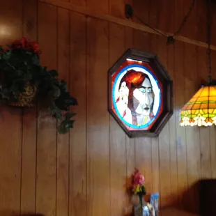 stained glass window