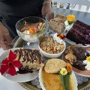 Selection Of House - made Desserts