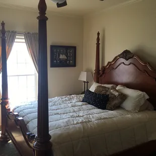 The Boat Room! Sunrise seen from the window!