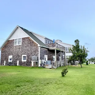 The view of the main Inn from the Cottage.