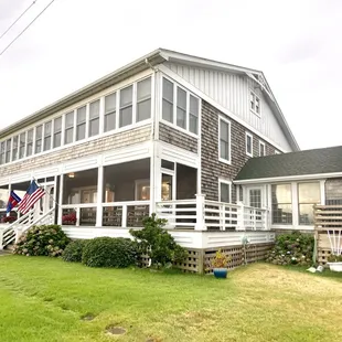 The charming entrance to Colington Creek Inn.