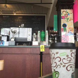 Pretty chill local coffee spot