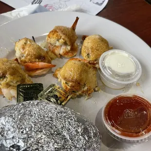 Fried Stuffed Shrimp