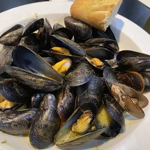 Steamed Muscles