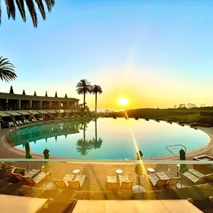 The sun is setting...