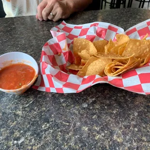 Chips and salsa