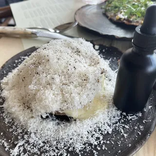 CACIO E PEPE STACKED TOSTADAS