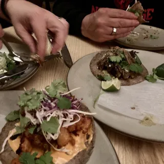 TEMPURA FRIED SHRIMP TACO