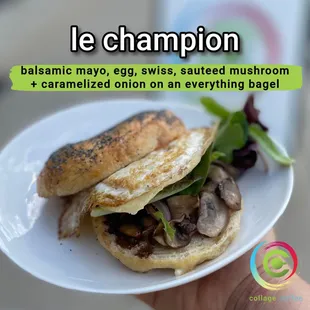 Brunch menu