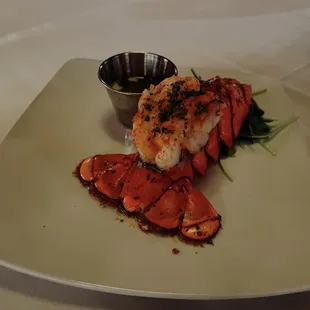 Lobster tail on the side