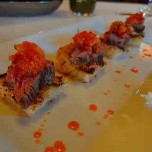 Tenderloin Bruschetta