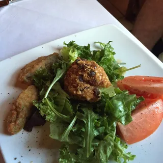 Warmed Goat Cheese Salad