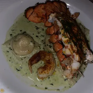 Homemade Lobster Raviol