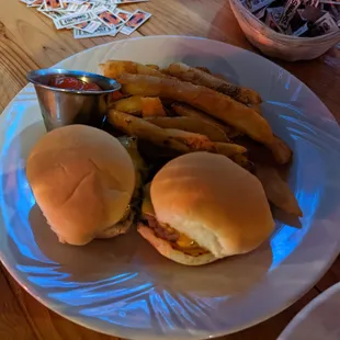 Cheeseburger Sliders for $6.89 (hh).