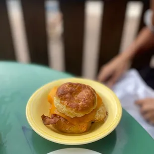 Breakfast Biscuit w/ Bacon