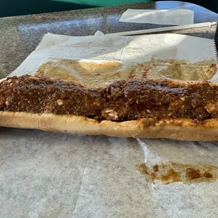 Footlong hot dog