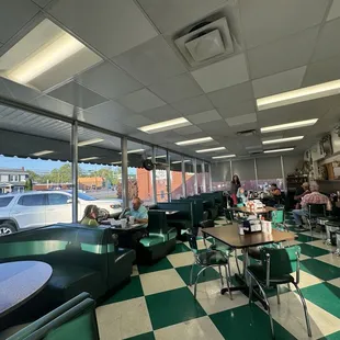 Inside