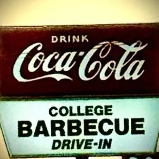 Outside sign